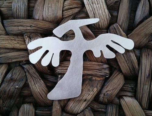 Anstecknadel „Vogel“ in Silber